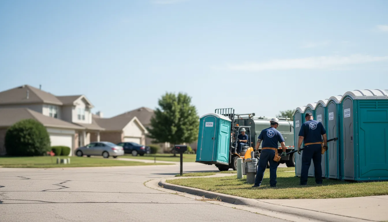 Porta Potty Rental in Gause, TX near me